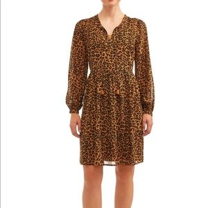 Time and tru leopard dress